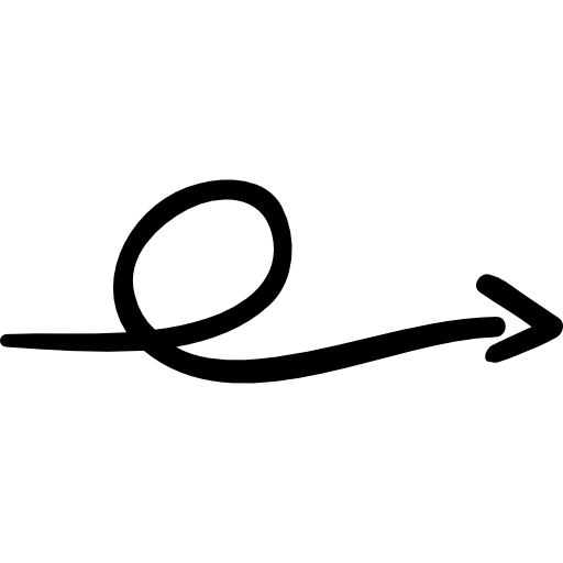 Rotated right arrow